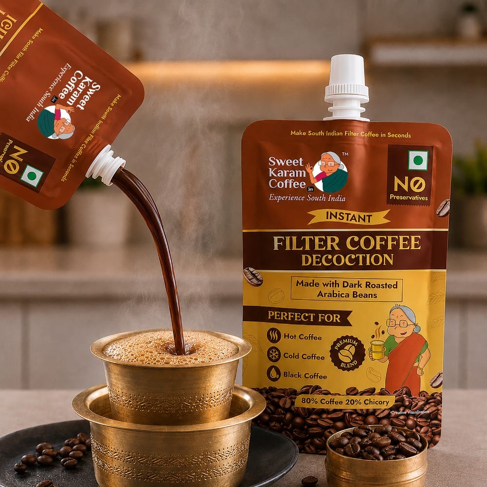 Instant Filter Coffee Decoction